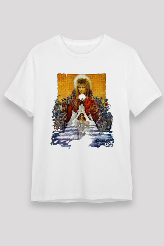 Labyrinth Beyaz Unisex Tişört