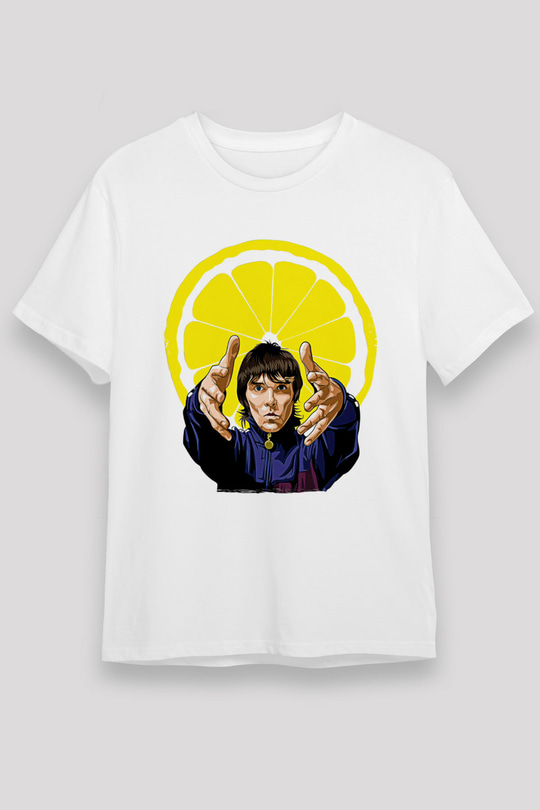Lan Brown Baskılı Unisex Beyaz Tişört - Tshirt