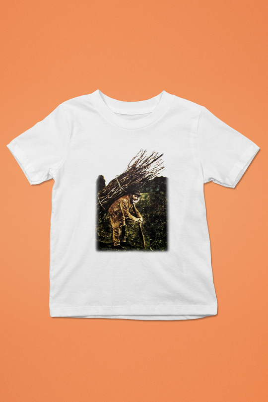 Led Zeppelin Baskılı Beyaz Unisex Çocuk Tişört