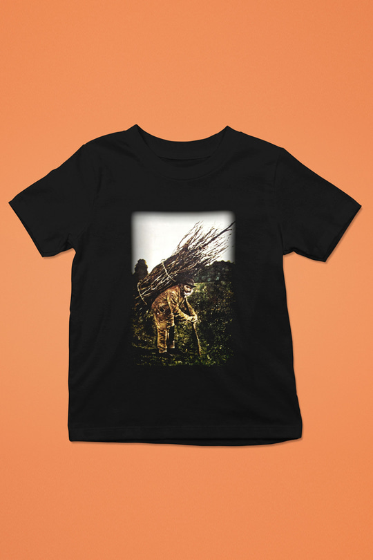 Led Zeppelin Baskılı Siyah Unisex Çocuk Tişört