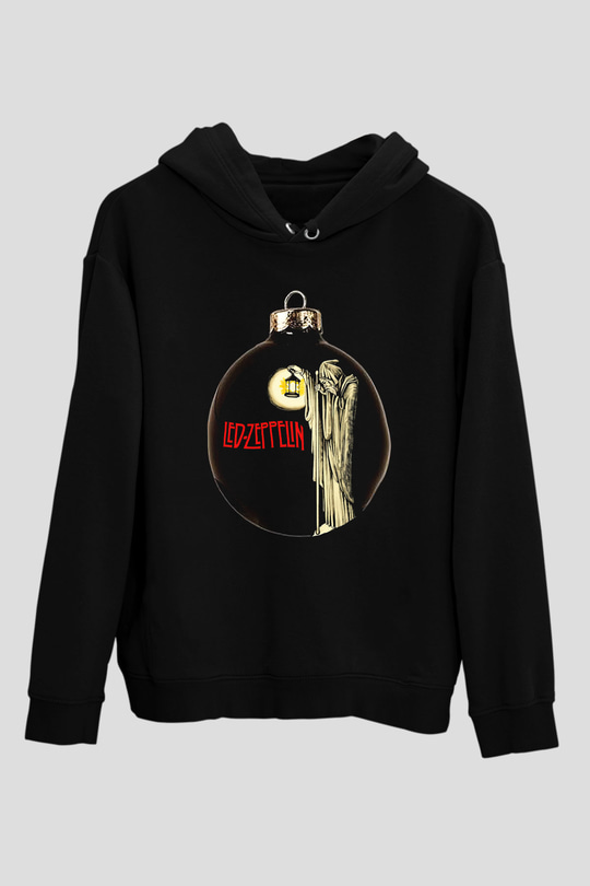 Led Zeppelin Siyah Unisex Hoodie