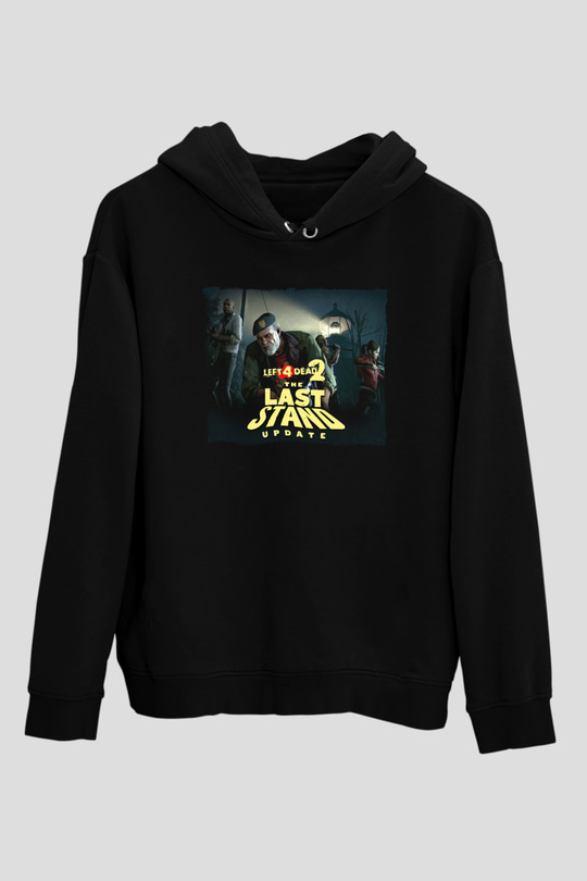 Left 4 Dead Siyah Unisex Hoodie