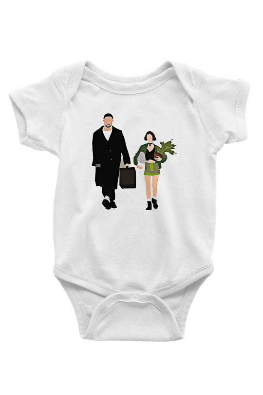 Leon Baskılı Beyaz Unisex Bebek Body - Zıbın