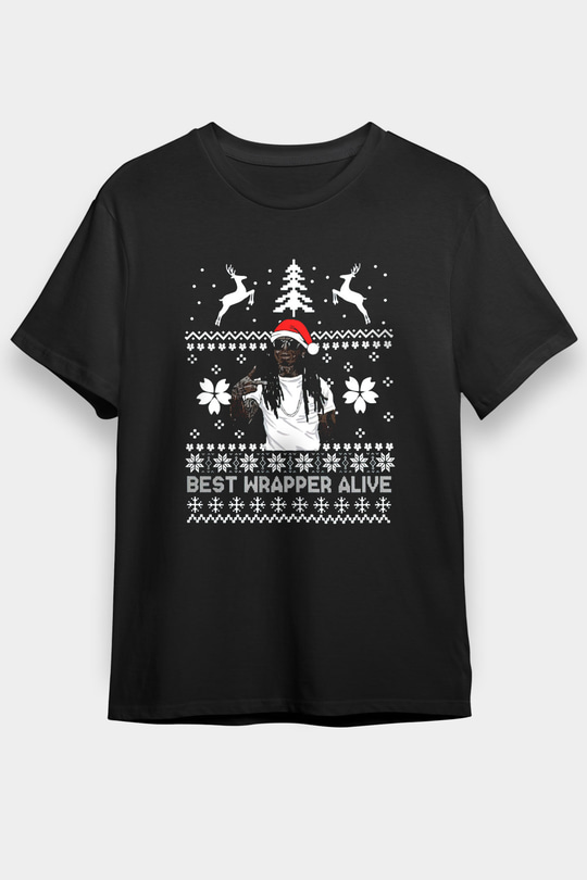Lil Wayne Siyah Unisex Tişört T-Shirt - TişörtFabrikası