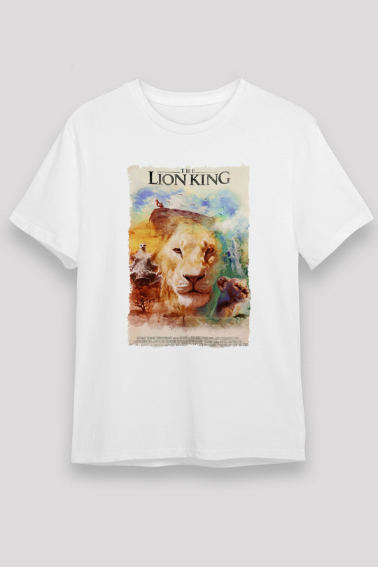 Lion King Beyaz Unisex Tişört T-Shirt