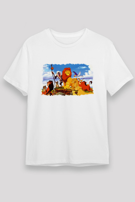 Lion King Beyaz Unisex Tişört T-Shirt