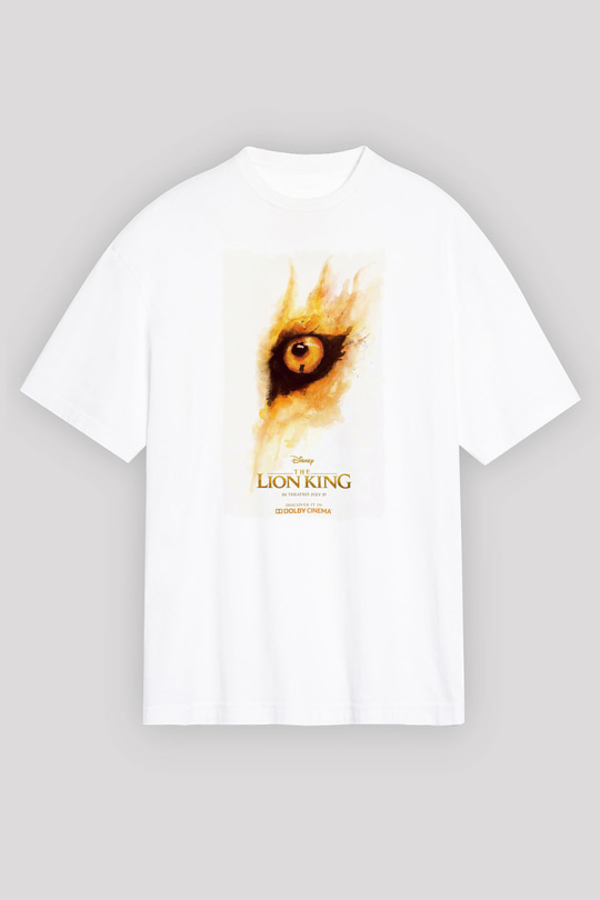 Lion King Beyaz Unisex Tişört T-Shirt