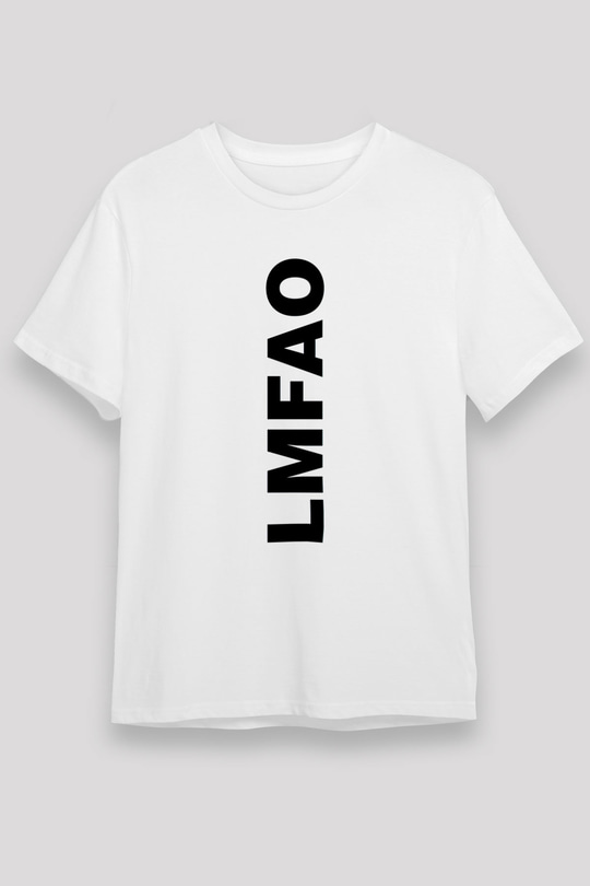 LMFAO Beyaz Unisex Tişört T-Shirt - TişörtFabrikası