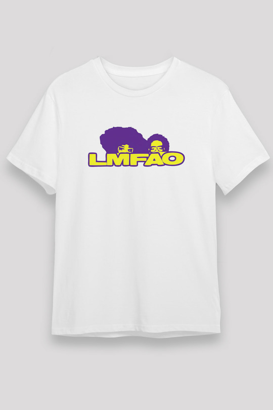 LMFAO Beyaz Unisex Tişört T-Shirt - TişörtFabrikası