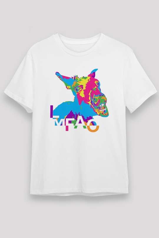 LMFAO Beyaz Unisex Tişört T-Shirt - TişörtFabrikası