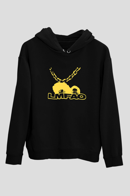 LMFAO Siyah Unisex Hoodie