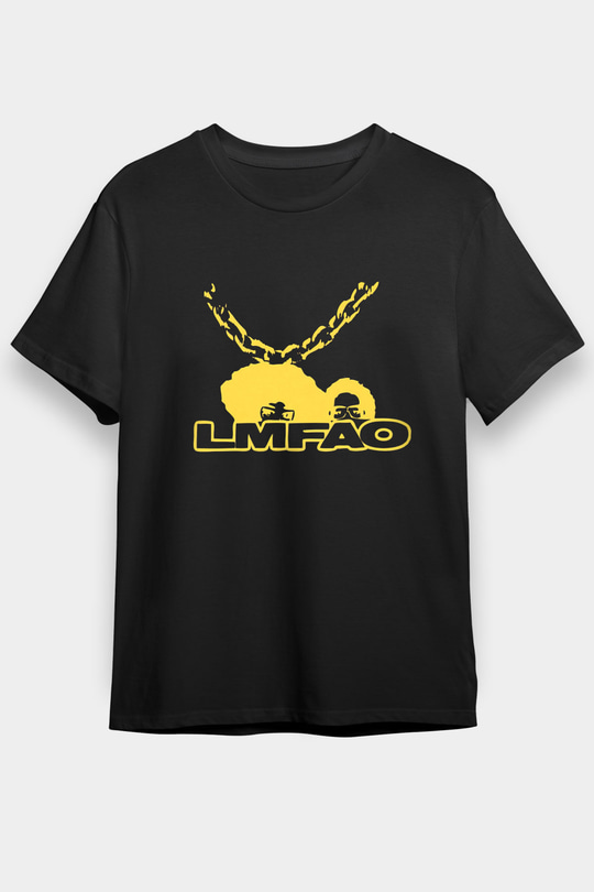 LMFAO Siyah Unisex Tişört T-Shirt - TişörtFabrikası