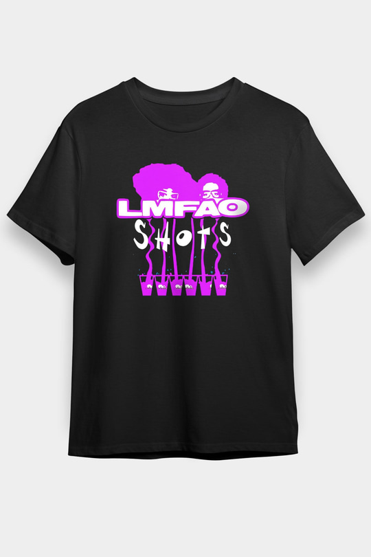LMFAO Siyah Unisex Tişört T-Shirt - TişörtFabrikası