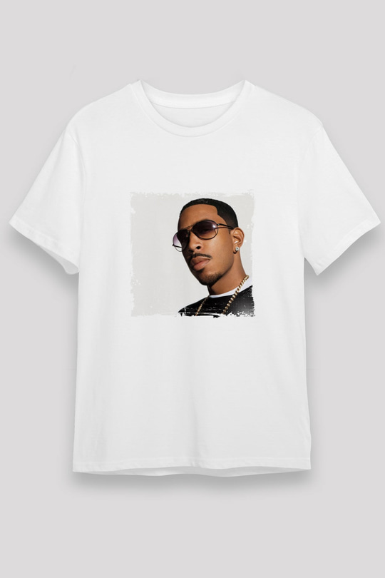 Ludacris Baskılı Unisex Beyaz Tişört