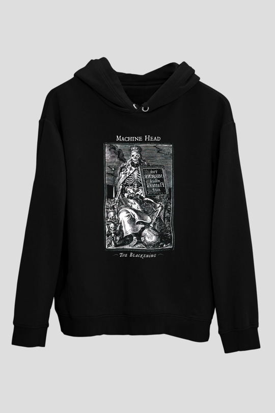 Machine Head Siyah Unisex Hoodie