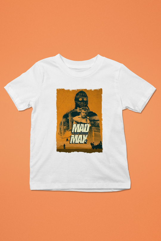 Mad Max Beyaz Unisex Çocuk Tişört