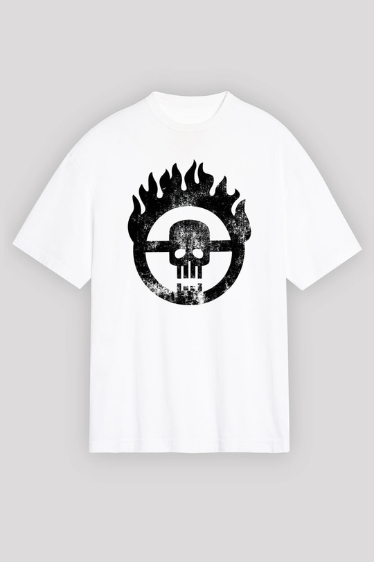 Mad Max Beyaz Unisex Oversize Tişört T-Shirt