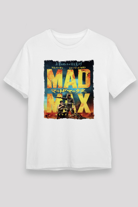 Mad Max Beyaz Unisex Tişört T-Shirt
