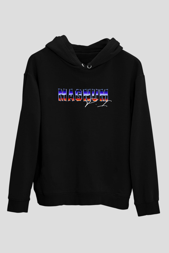 Magnum P.I. Siyah Unisex Hoodie
