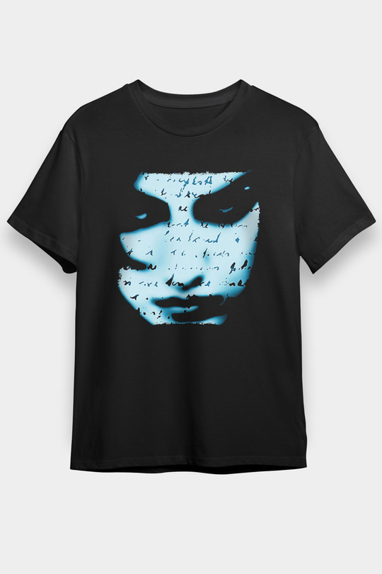 Marillion Baskılı Unisex Siyah Tişört - Tshirt