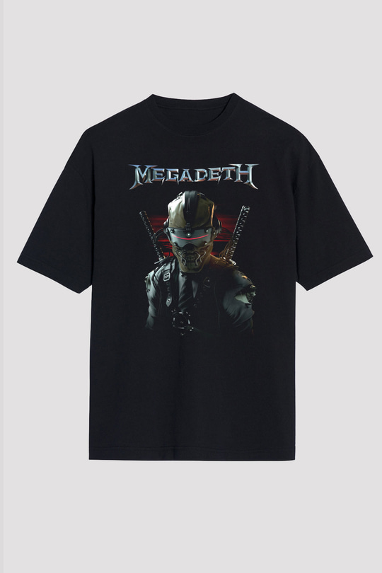 Megadeth Siyah Unisex Tişört T-Shirt - TişörtFabrikası