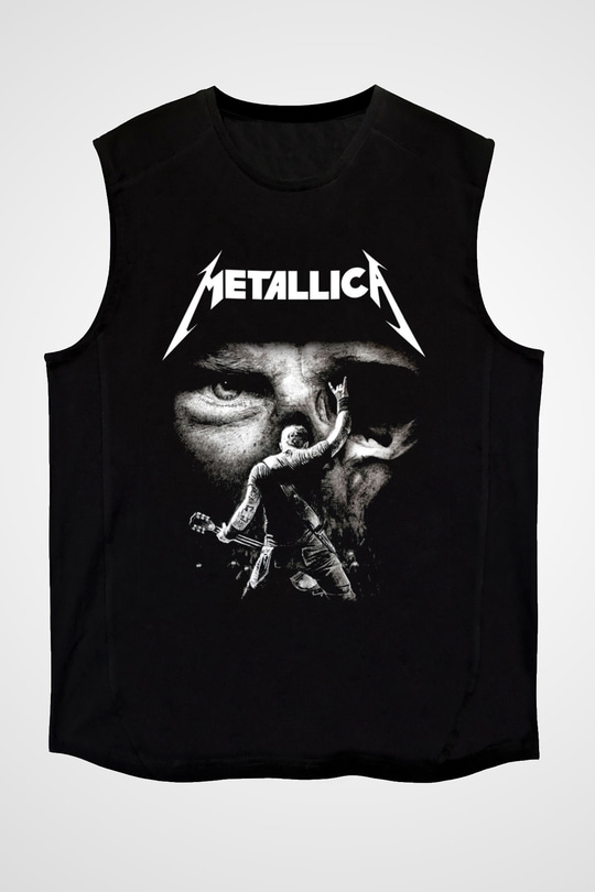 Metallica Group Siyah Unisex Kolsuz Tişört