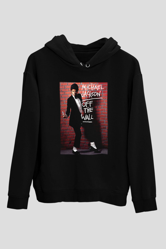 Michael Jackson Siyah Unisex Hoodie