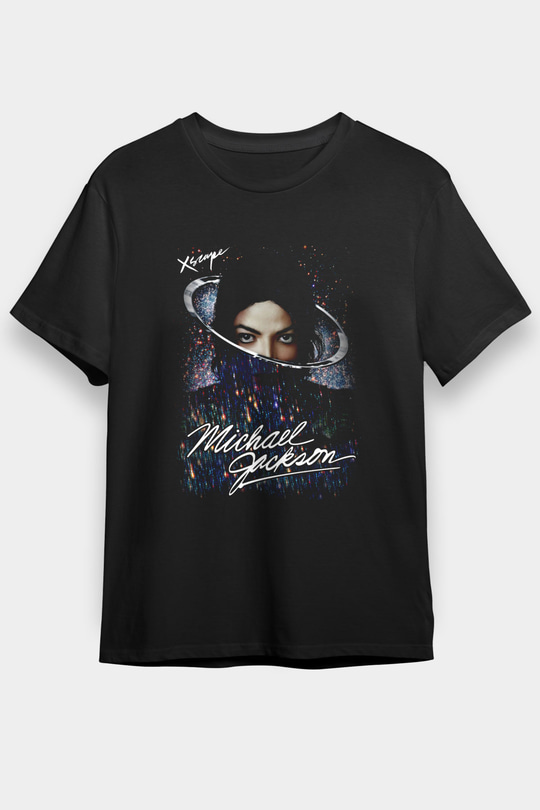 Michael Jackson Siyah Unisex Tişört T-Shirt - TişörtFabrikası