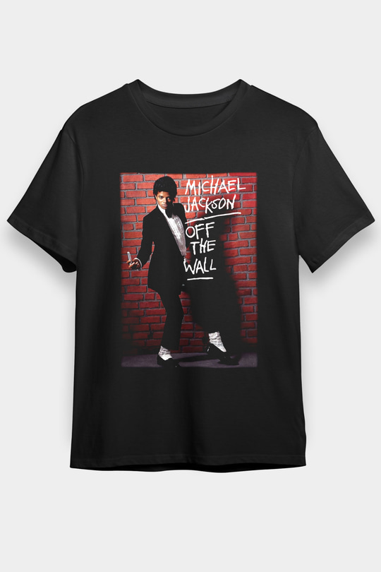 Michael Jackson Siyah Unisex Tişört T-Shirt - TişörtFabrikası