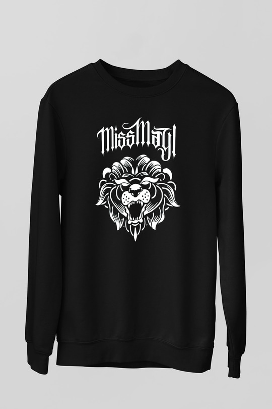 Miss May I Siyah Unisex Sweatshirt