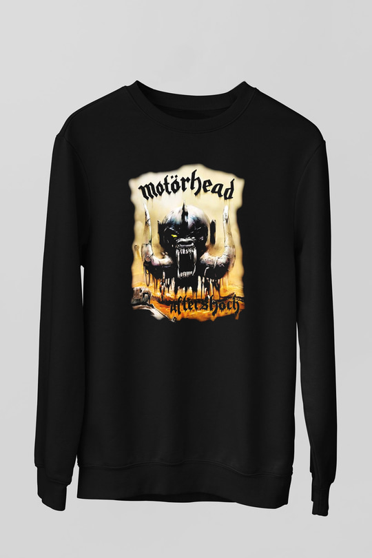 Motörhead After Shock Siyah Unisex Sweatshirt