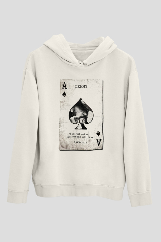 Motörhead Beyaz Unisex Kapşonlu Sweatshirt