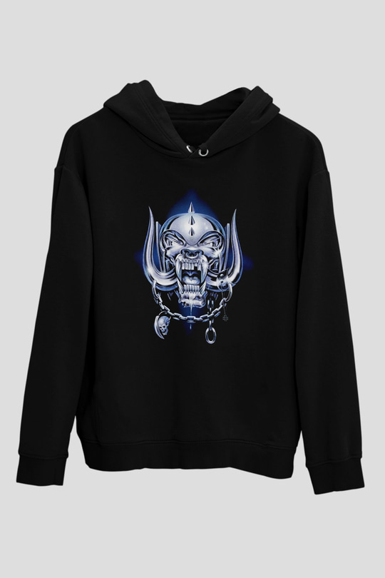 Motörhead Siyah Unisex Hoodie