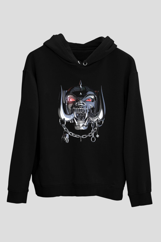 Motörhead Siyah Unisex Hoodie