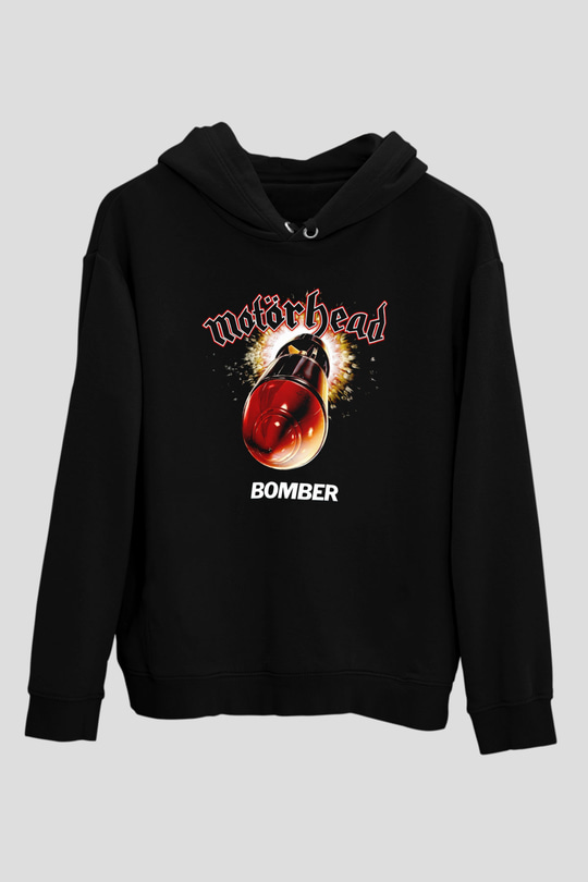 Motörhead Siyah Unisex Kapüşonlu Sweatshirt