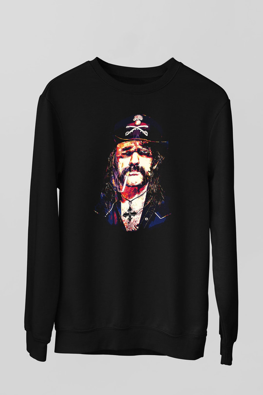 Motörhead Siyah Unisex Sweatshirt