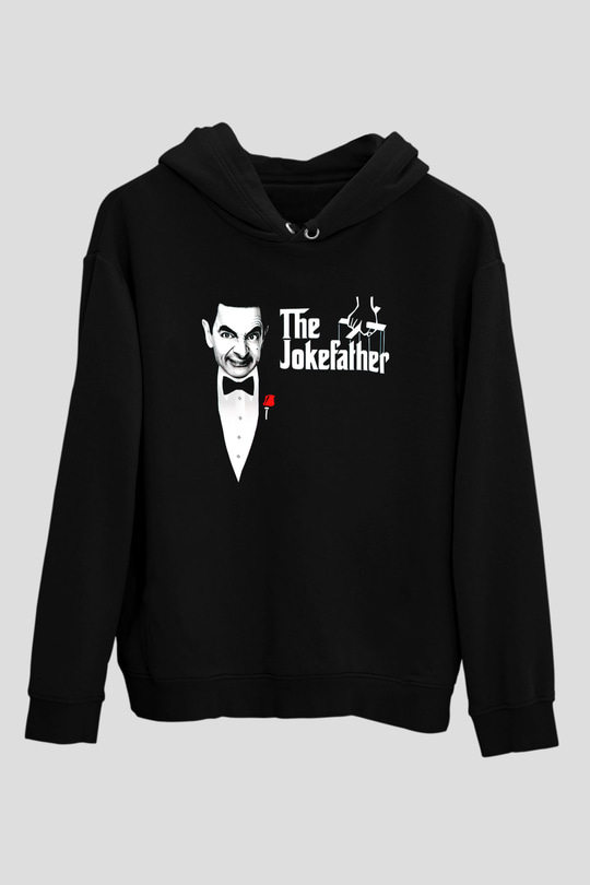 Mr.Bean Siyah Unisex Hoodie