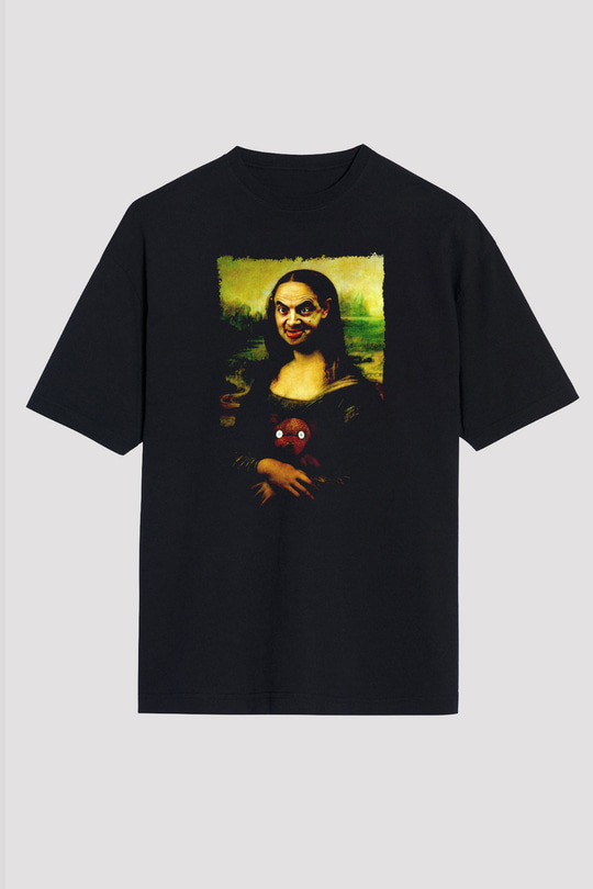 Mr.Bean Siyah Unisex Tişört