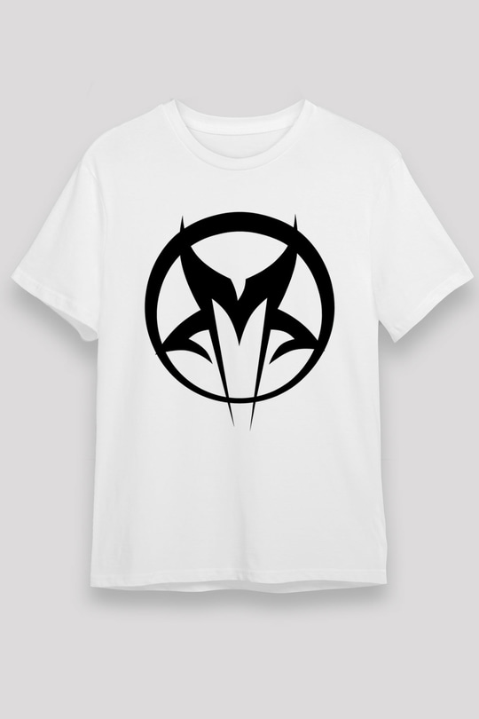 Mudvayne Baskılı Unisex Beyaz Tişört - Tshirt