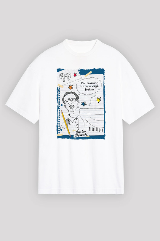 Napoleon Dynamite Beyaz Unisex Tişört T-Shirt