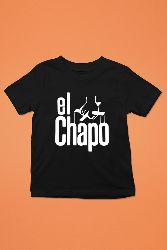 Narcos Pablo Escobar Baskılı Siyah Unisex Çocuk Tişört