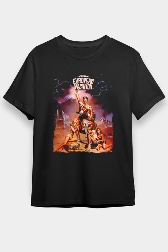 National Lampoons Vacation Siyah Unisex Tişört