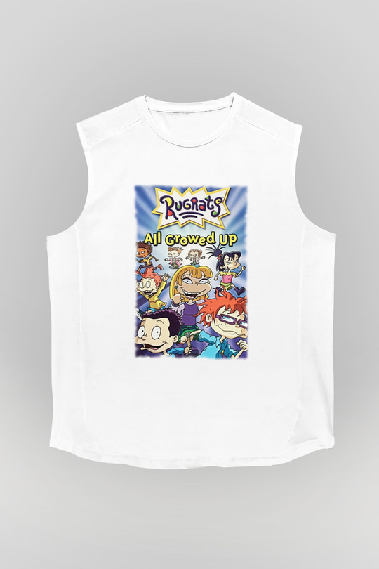 Nickelodeon Beyaz Unisex Kolsuz Tişört