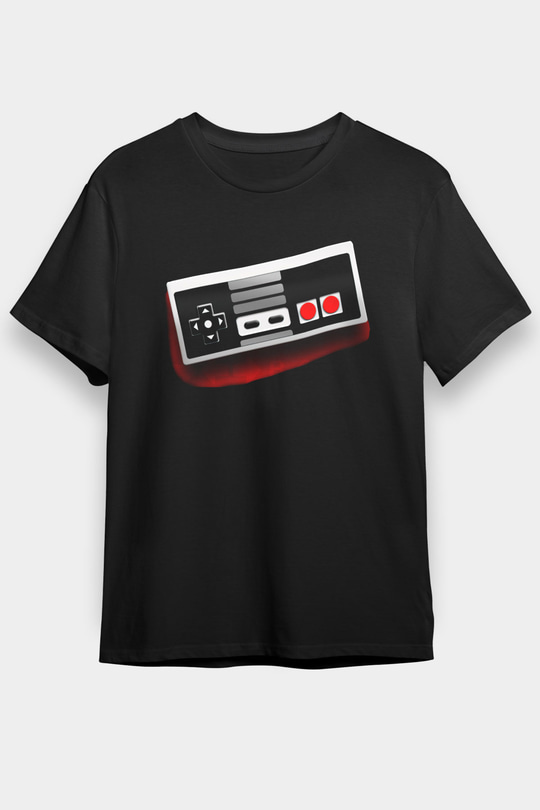 Nintendo Siyah Unisex Tişört