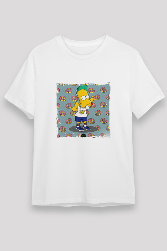 Odd Future Baskılı Unisex Beyaz Tişört