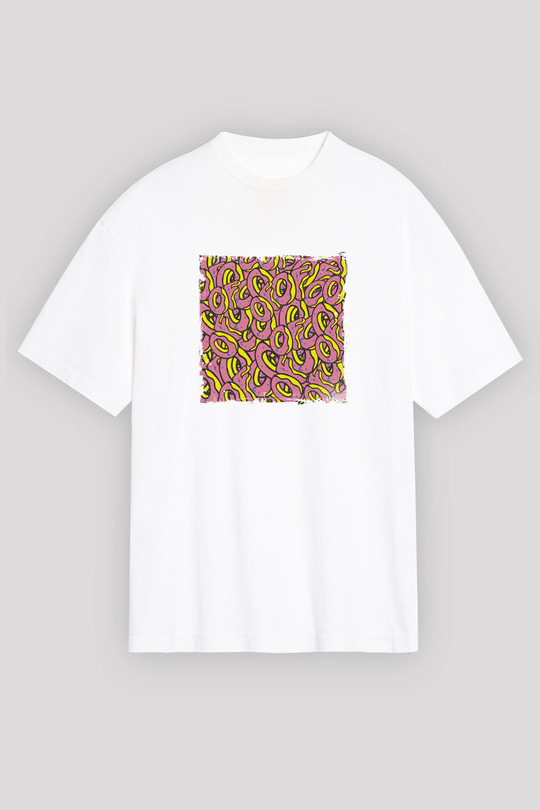 Odd Future Baskılı Unisex Beyaz Tişört