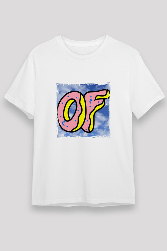 Odd Future Baskılı Unisex Beyaz Tişört
