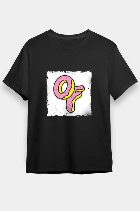 Odd Future Baskılı Unisex Siyah Tişört