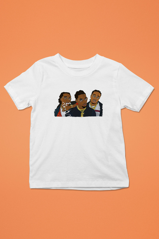 Offset Baskılı Beyaz Unisex Beyaz Çocuk Tişört - Tshirt