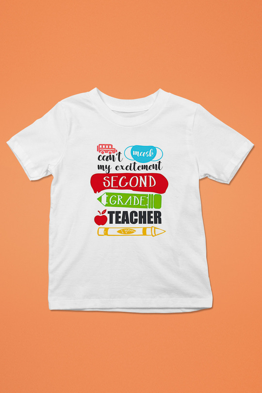 Öğretmenler Günü Baskılı Beyaz Unisex Beyaz Çocuk Tişört - Tshirt